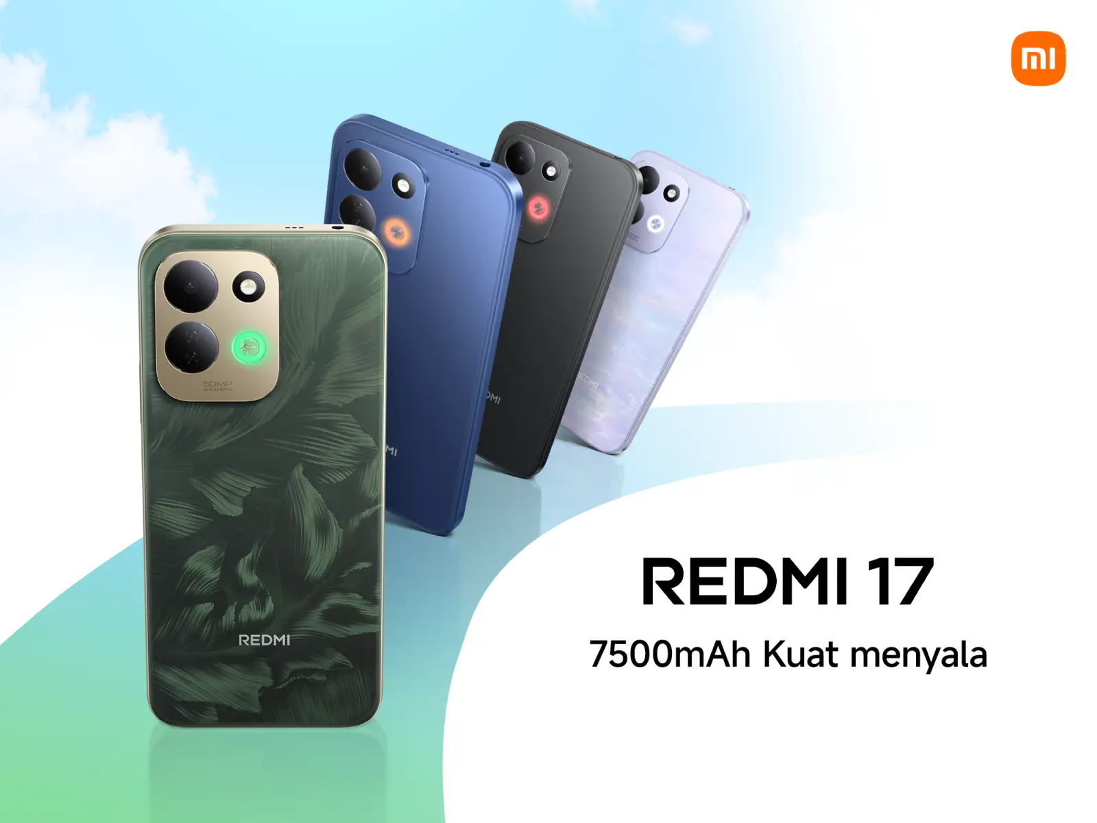REDMI 17 7500mAh Kuat Menyala REDMI 17 7500mAh Kuat Menyala