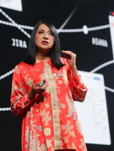 Nandini Ramani VP Governance and Compliance AWS at the AWS Jakarta Summit 2026