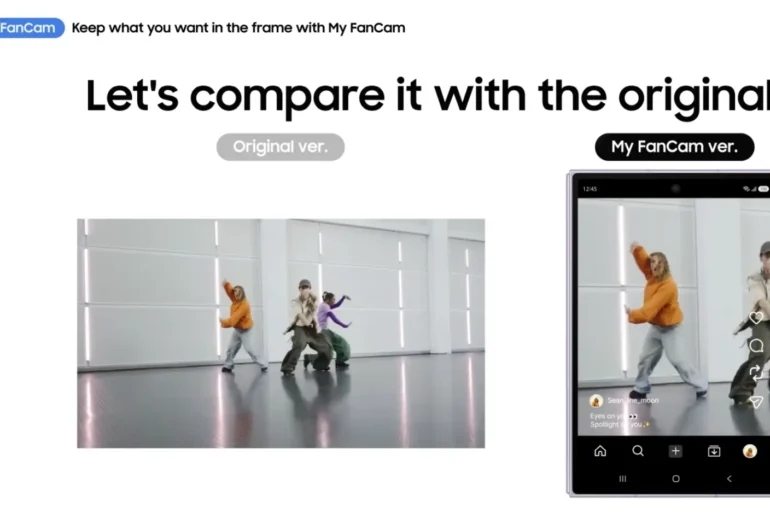 myfancam samsung galaxy z series 2026