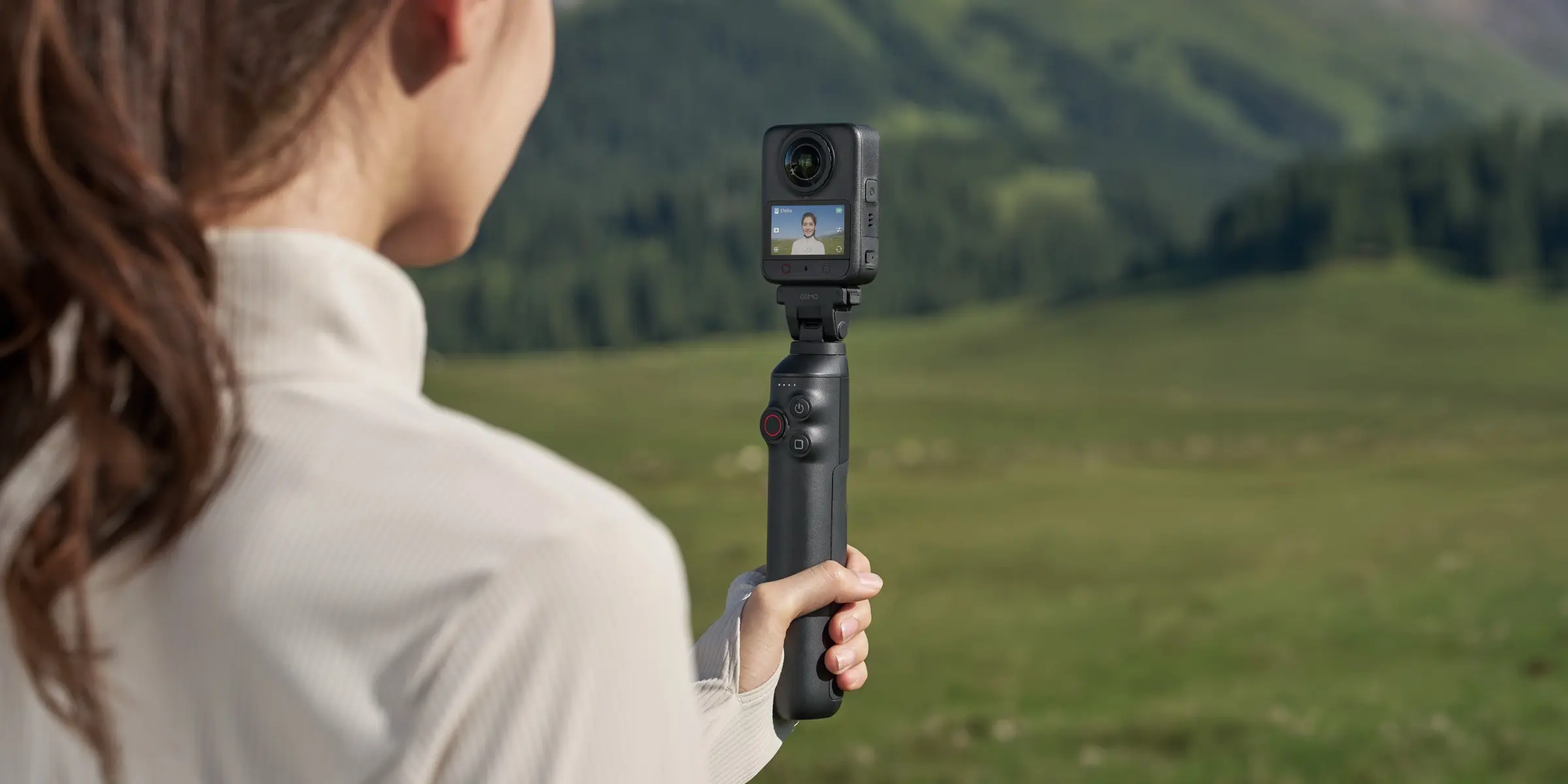 dji osmo 360 II handle extended battery dji osmo 360 II handle extended battery