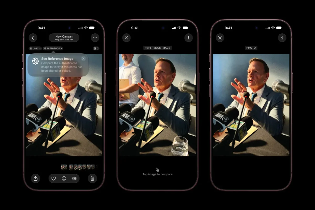 Apple iPhone 18 Pro Photos app Apple Reference Image 260909 refresh rate adaptif