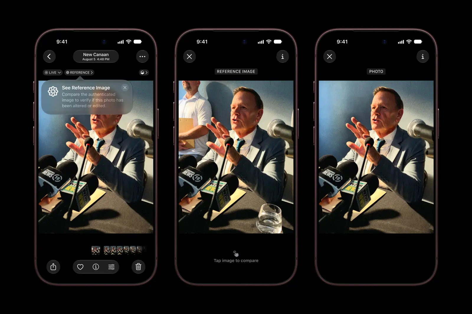 Apple iPhone 18 Pro Photos app Apple Reference Image 260909