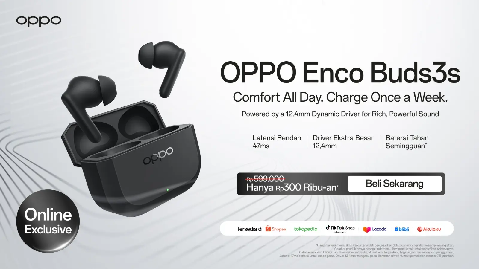 promo OPPO Enco Buds3s promo OPPO Enco Buds3s
