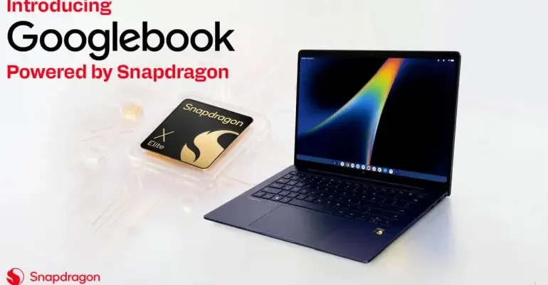 Googlebook Snapdragon X Elite