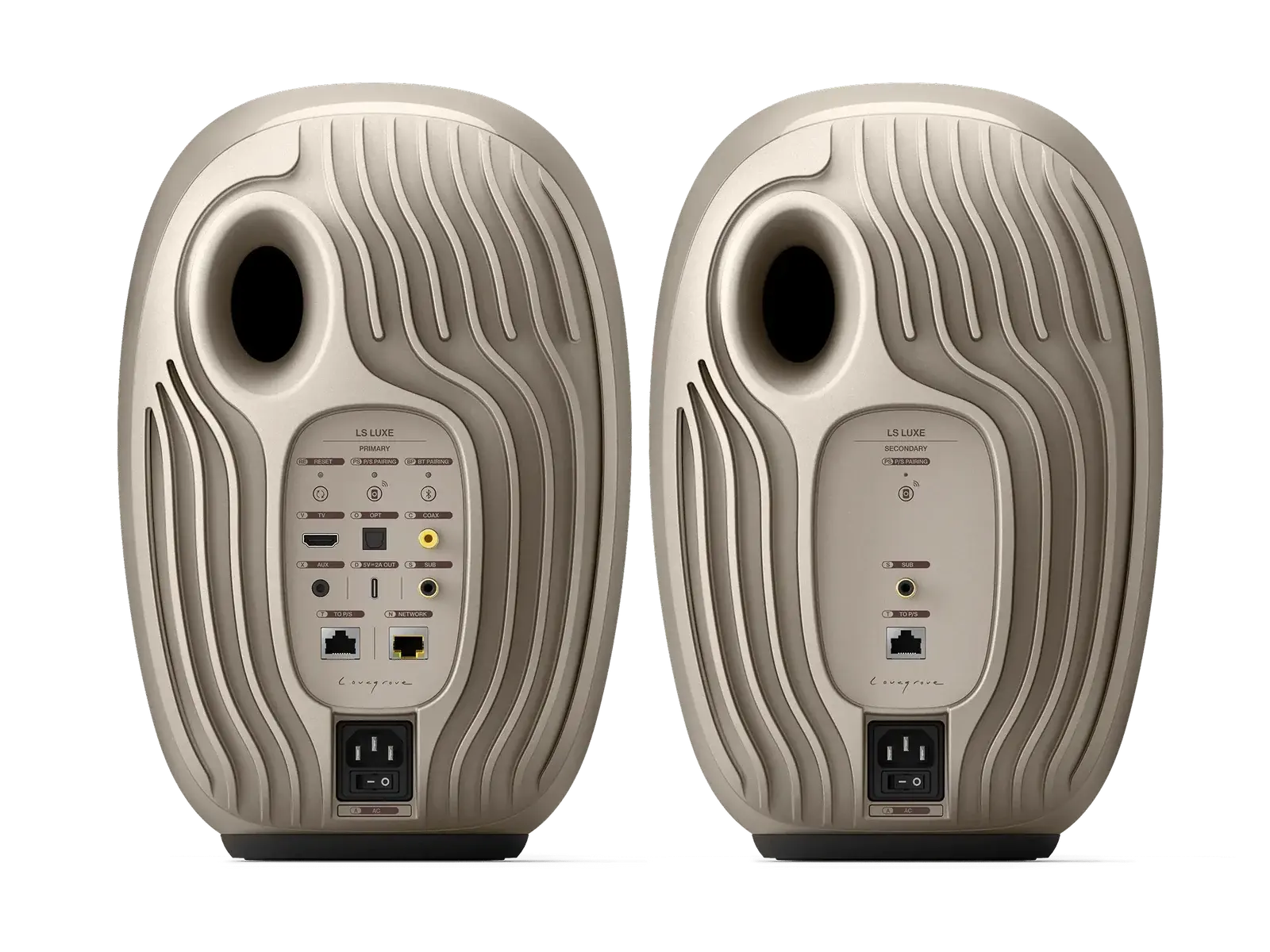 KEF LS Luxe belakang KEF LS Luxe belakang