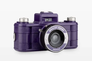 lomography sprocket rocket ultra violet quarter left on grey lomography sprocket-rocket__ultra-violet__quarter-left__on-grey