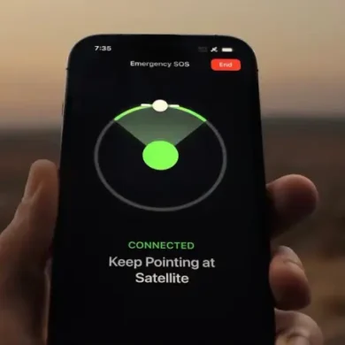Konektivitas satelit smartphone
