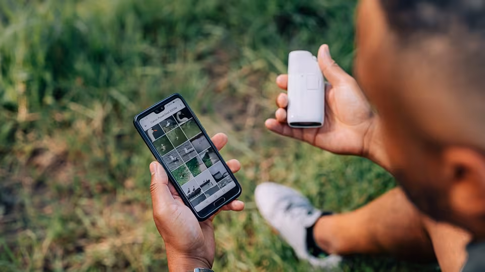 Pilihan ukuran gambar saat mengimpor foto dari kamera Canon lewat Camera Connect