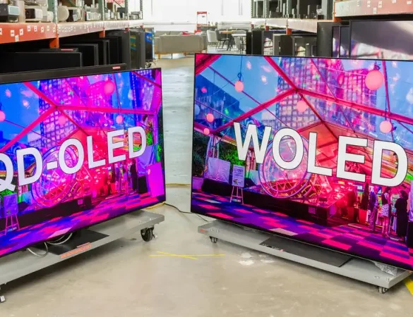 qd oled vs woled LG qd-oled vs woled