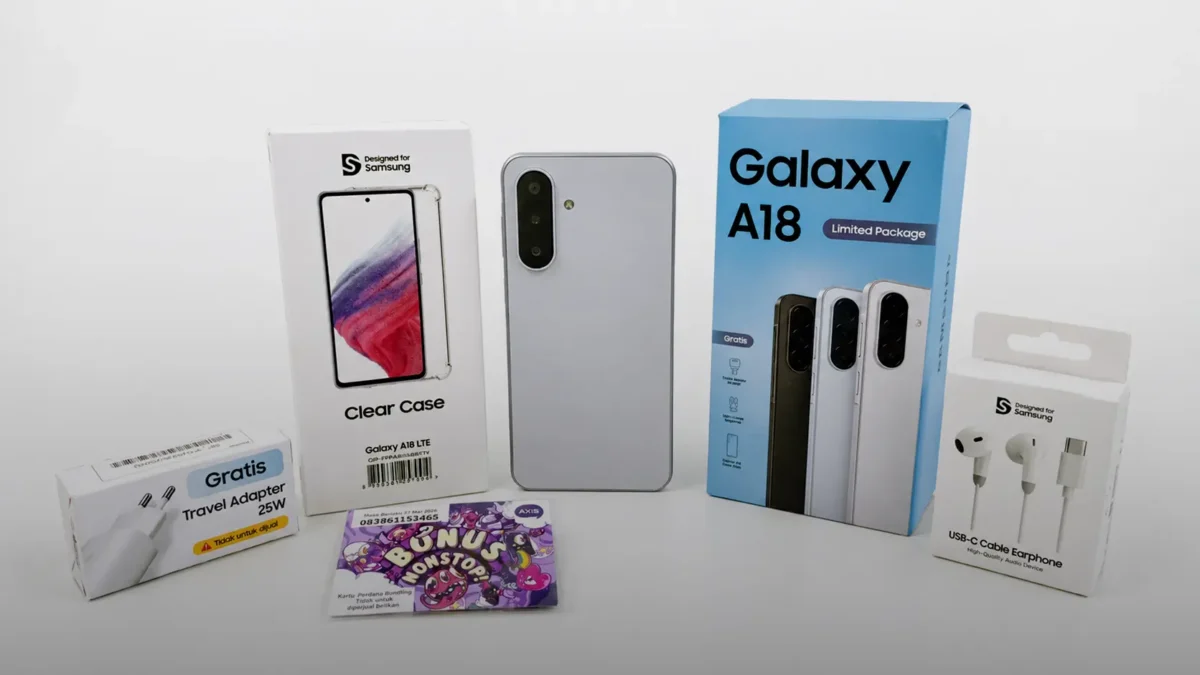 paket samsung A18
