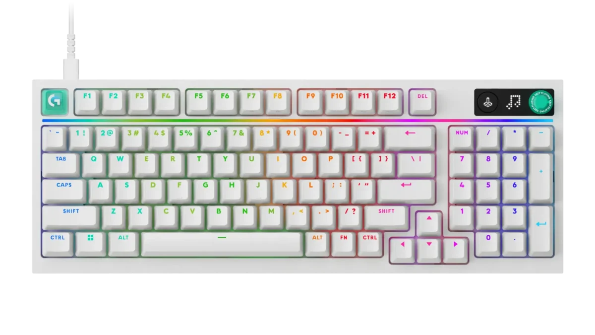 logitech g316 x 98 keyboard white logitech g316 x 98 -keyboard-white